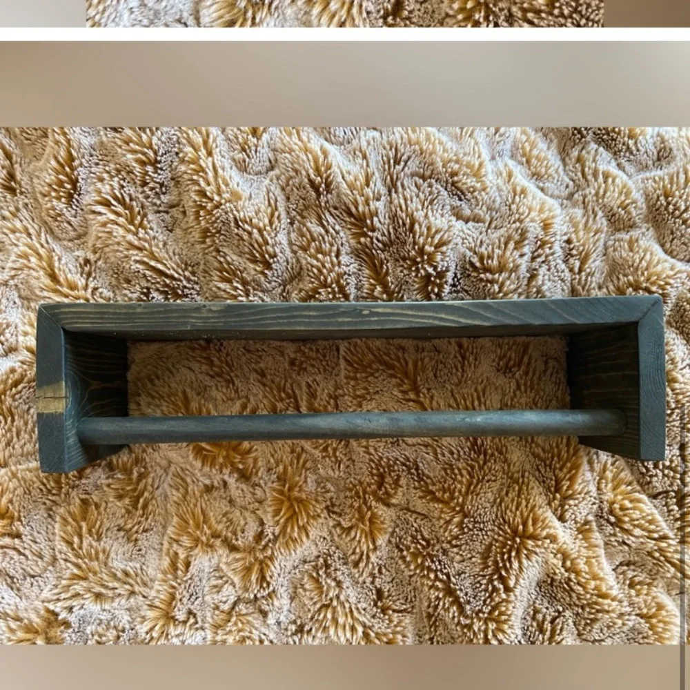Like new Rustic Wooden handmade decorative shelf from Etsy